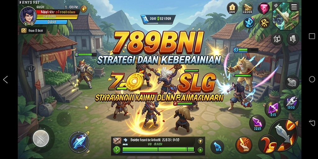 Tampilan gameplay 789BNI yang menantang dan seru.