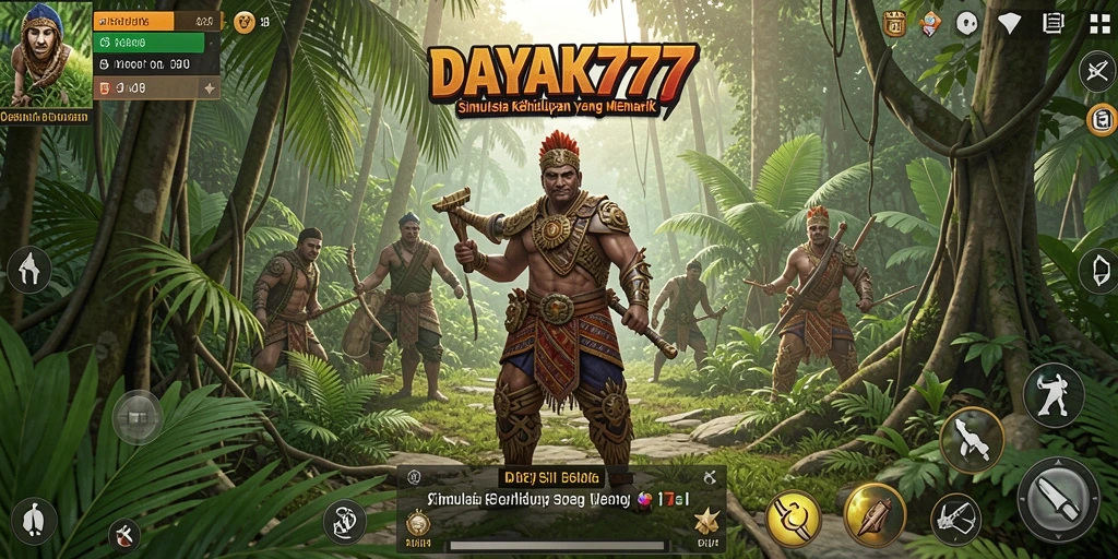Tampilan grafis menarik dari gameplay DAYAK777 yang mengasyikkan.