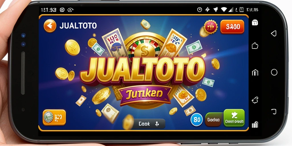 Tampilan menarik gameplay interaktif JUALTOTO dengan elemen simulation.