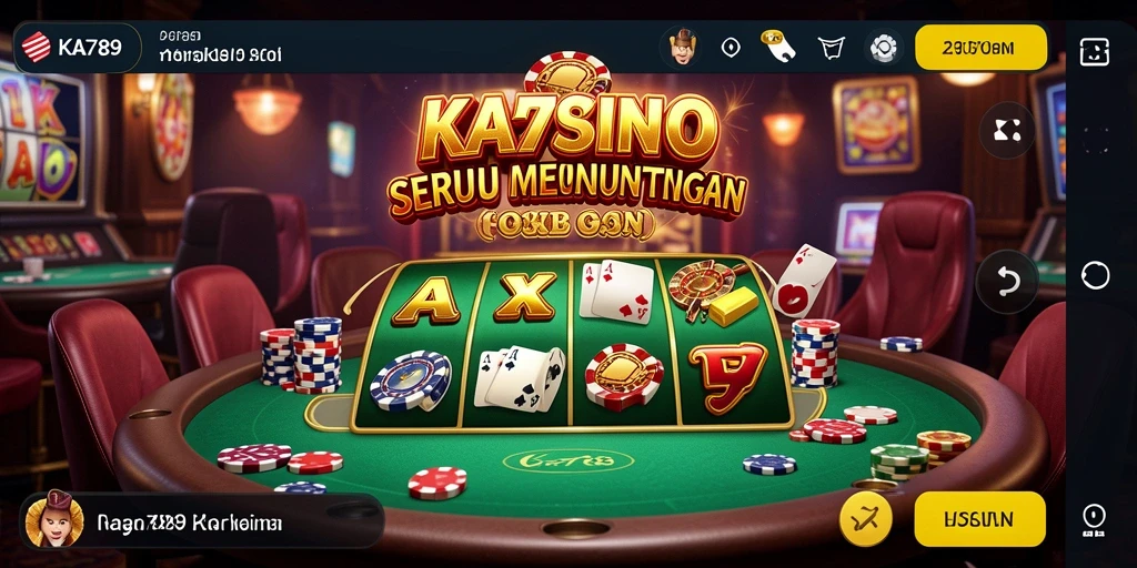 Tampilan menarik dari permainan Kasino di KA789 yang penuh aksi.