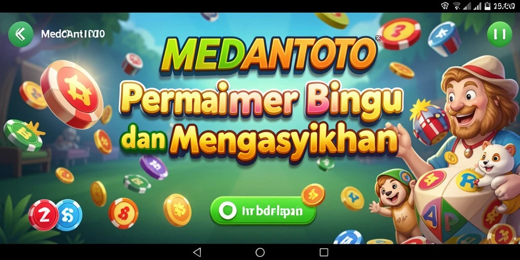 Tangkapan layar gameplay MEDANTOTO yang menampilkan keseruan Bingo.