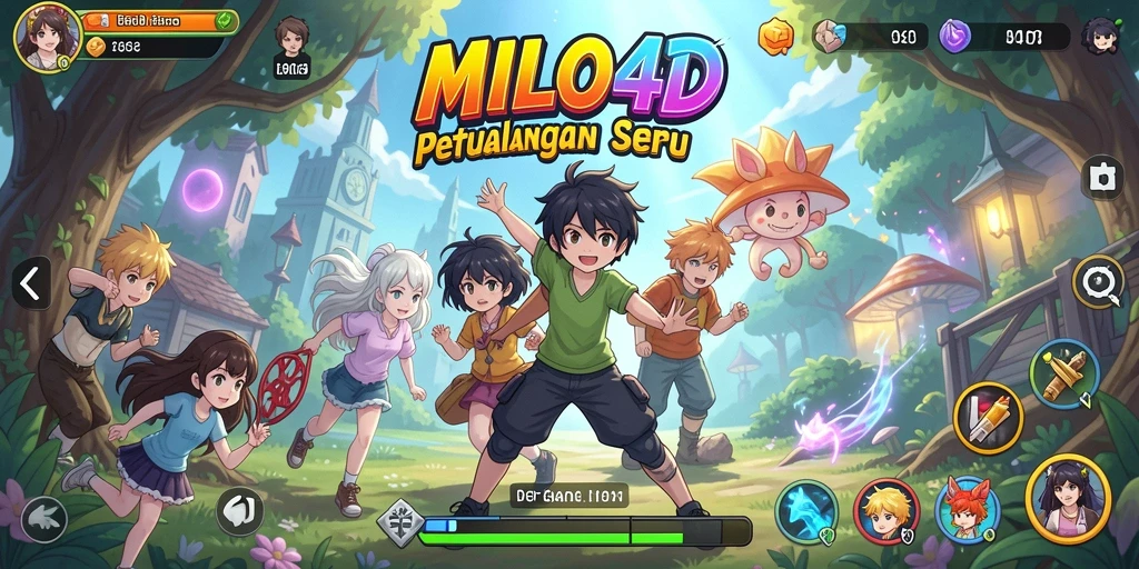 Tampilan menarik dari gameplay <strong>MILO4D</strong> dengan karakter anime yang memukau.