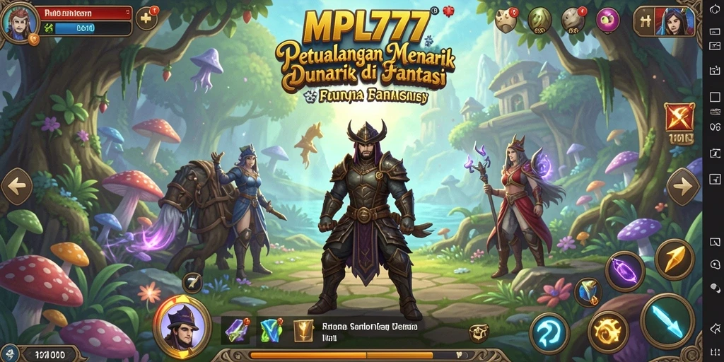 Tangkapan layar MPL777 menunjukkan aksi seru dalam dunia petualangan.