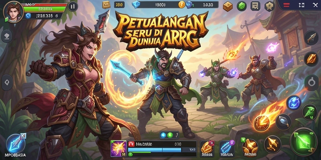 Tampilan gameplay MPO88ASIA dengan aksi seru dan grafis menawan.