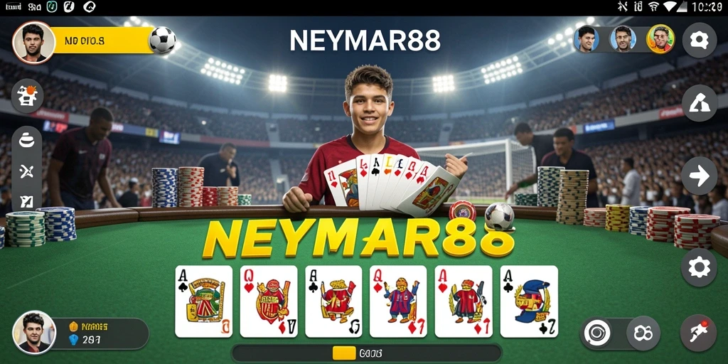 Gameplay NEYMAR88 yang seru dalam permainan Gaple.