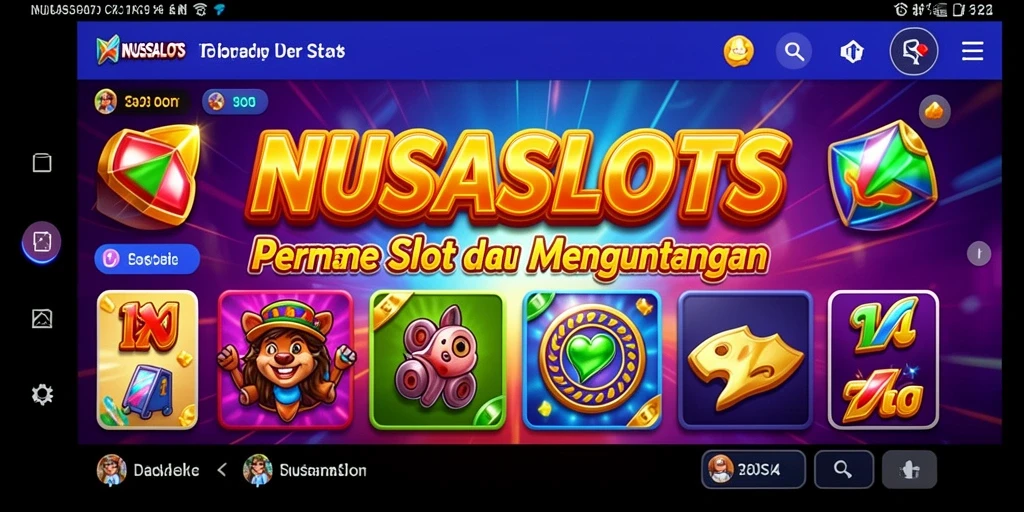 Screenshot gameplay NUSASLOTS dengan tampilan slot yang menarik.