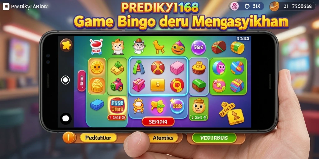 Tampilan menarik dari gameplay Bingo PREDIKSI168 yang seru.
