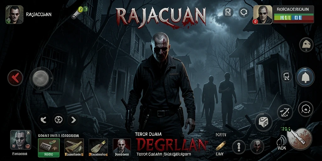 Gameplay menakutkan dengan atmosfer Horror yang kuat.