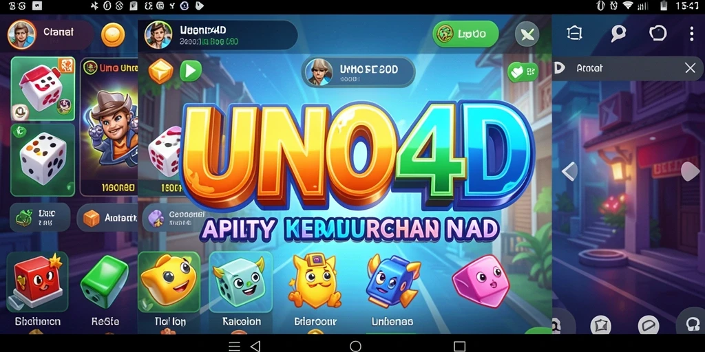 Tangkapan layar gameplay UNO4D yang menampilkan fitur Utility yang memudahkan pengguna.