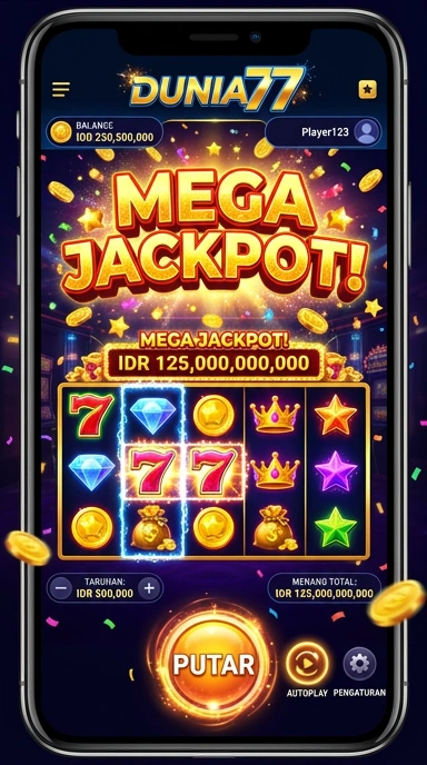 Proses instalasi yang mudah di aplikasi dunia77.